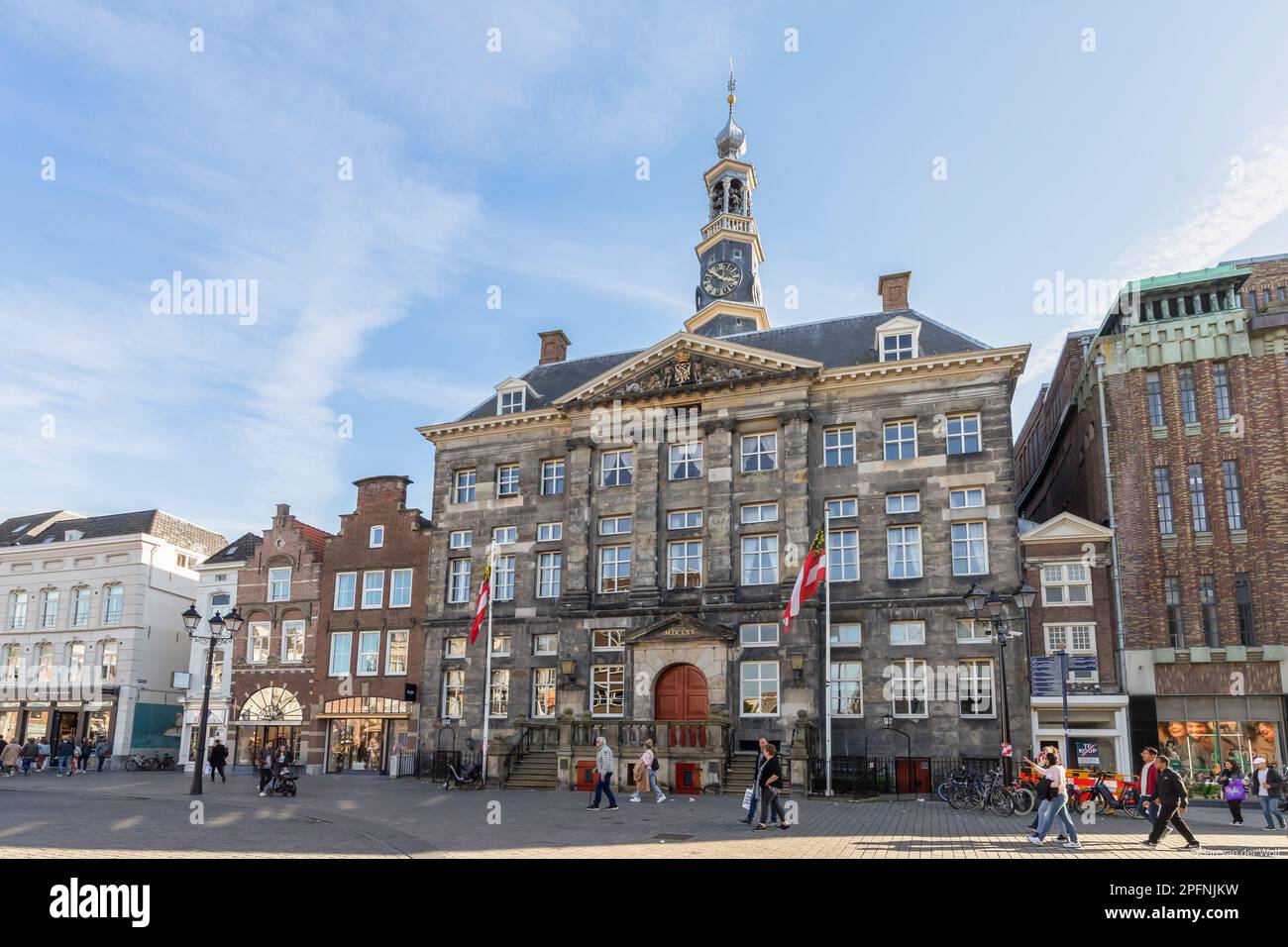 14 century town hall of the city of Den Bosch. Stock Photo