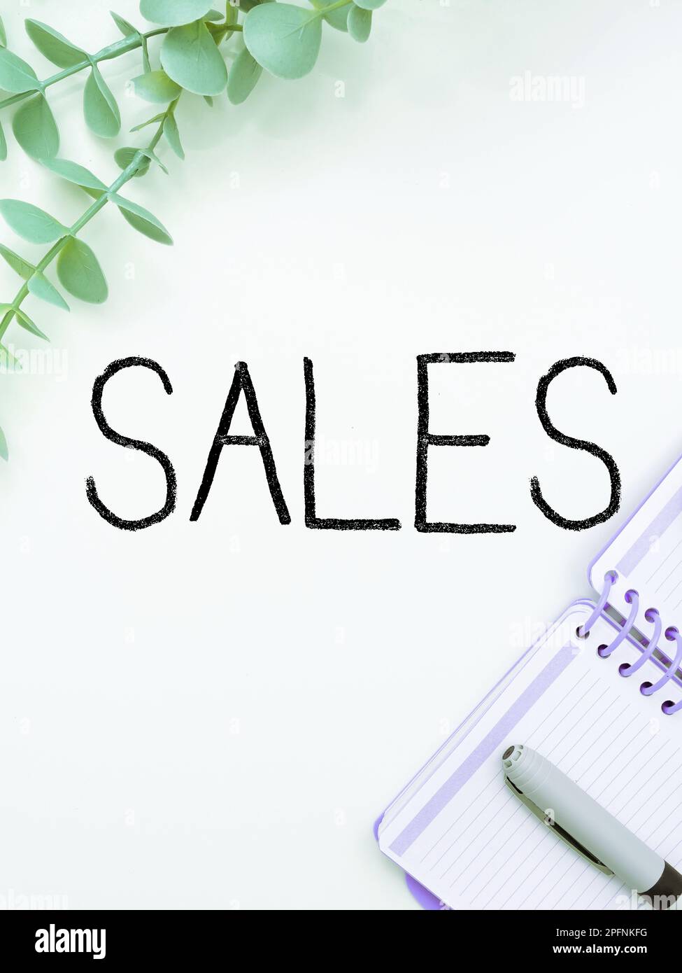 Conceptual display Sales. Concept meaning exchange of commodity for