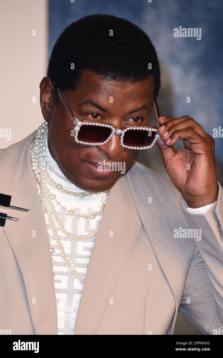LOS ANGELES MAR 12 Kenny Babyface Edmonds at the 2023 Vanity Fair
