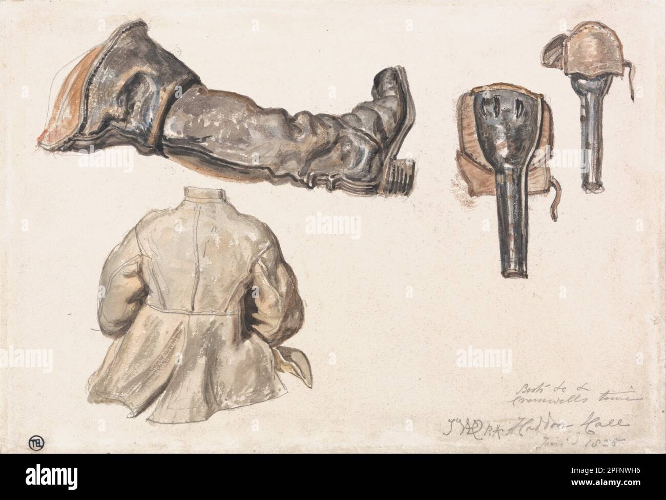 Boots, Etc. Cromwell's Time, Haddon Hall, Jan. 9, 1825 1825 by James