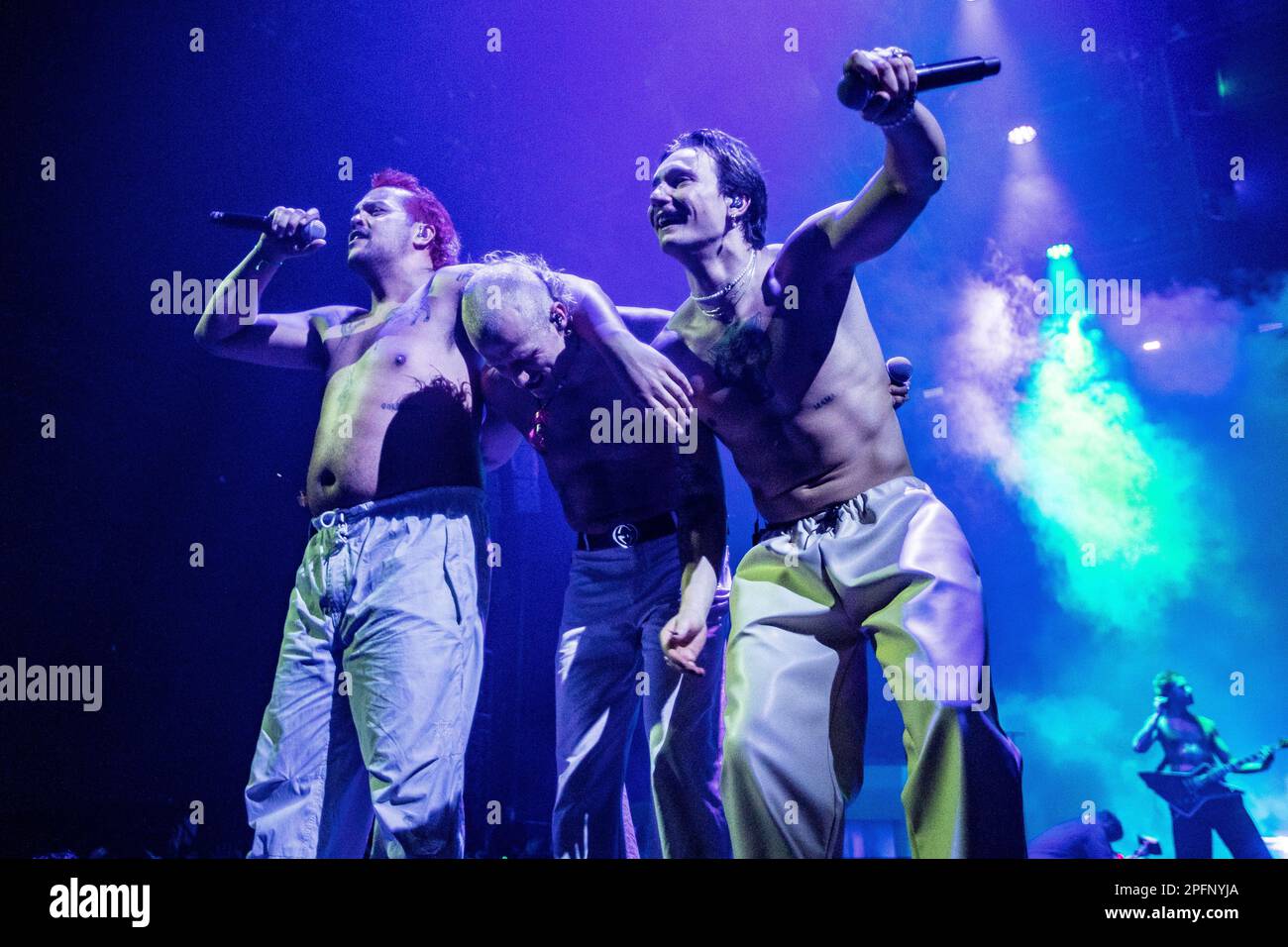 AMSTERDAM The Hague band Goldband with Boaz Kok, Karel Gerlach, Milo