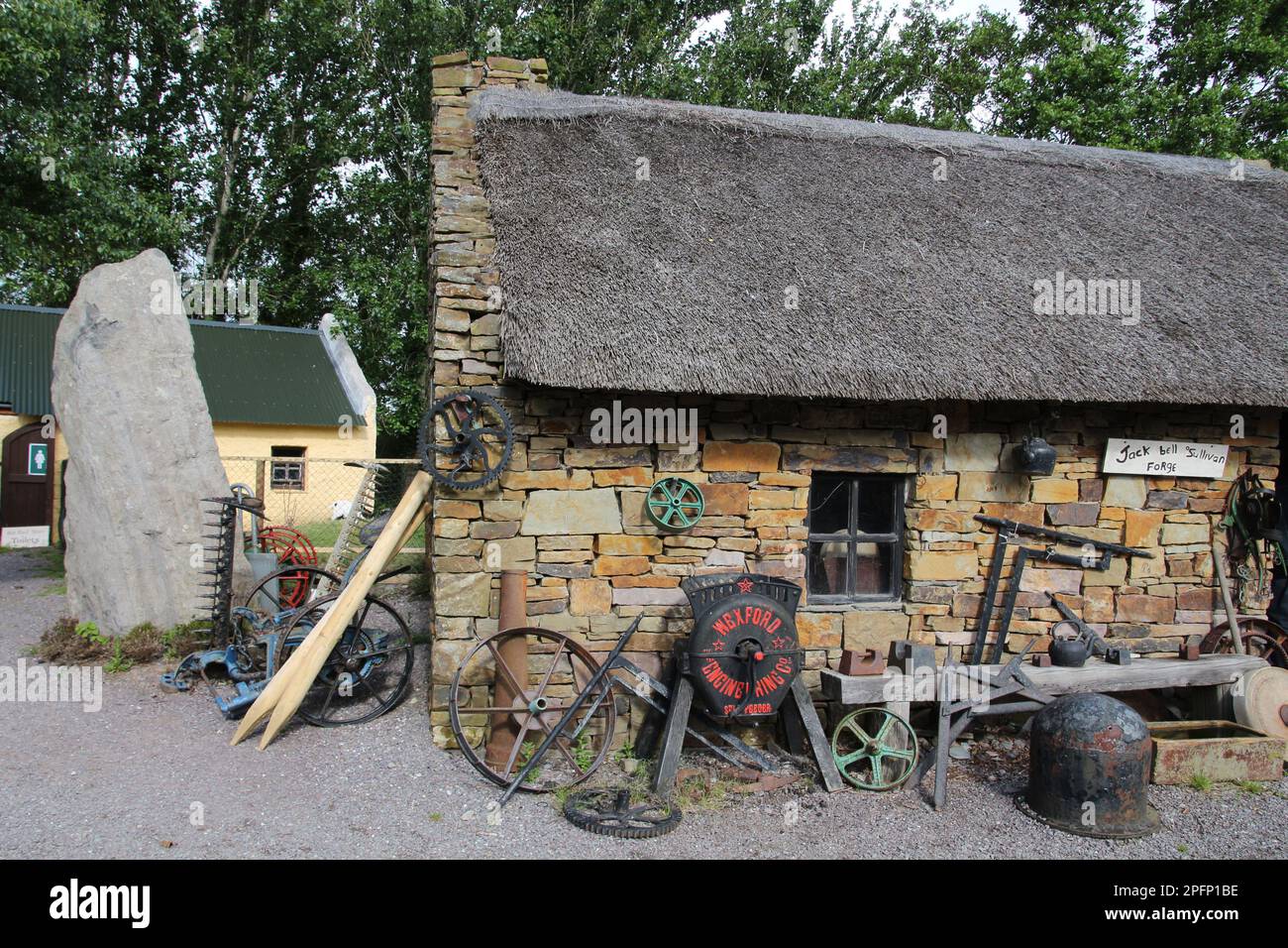 Old at Kerry Bog Village Museum, Ireland Stock Photo Alamy