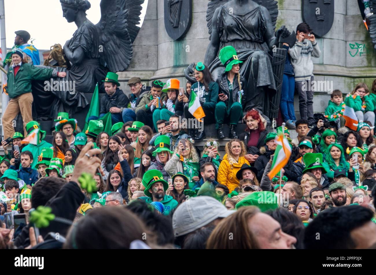 St Patricks Day parade celebrations Dublin Ireland 2023 Stock Photo Alamy