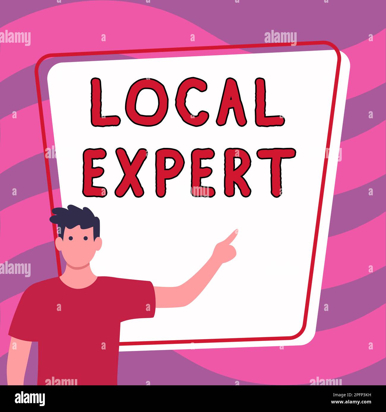 Local Expertize Text showing inspiration Local Expert. Business approach offers ...