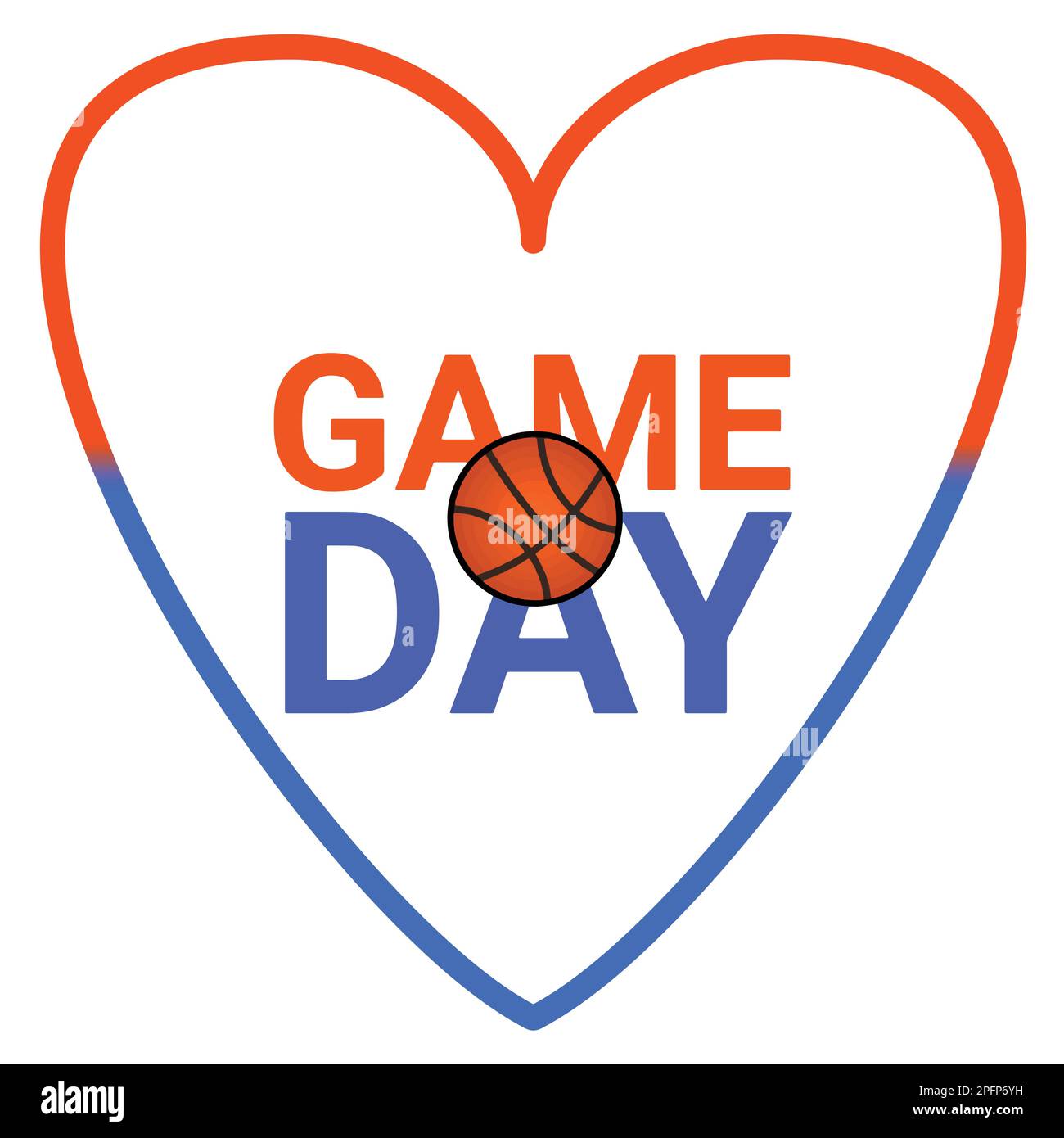 Game Day. March basketball playoff. Super sport party in United States. Final games of season tournament. Professional team championship. Vector Stock Vector