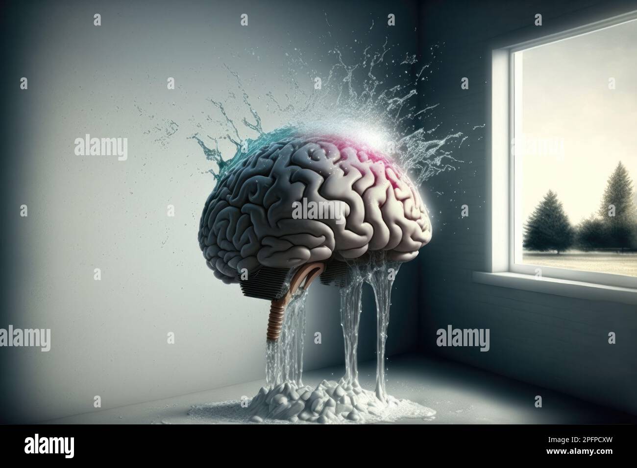 The image serves as a warning against the dangers of propaganda