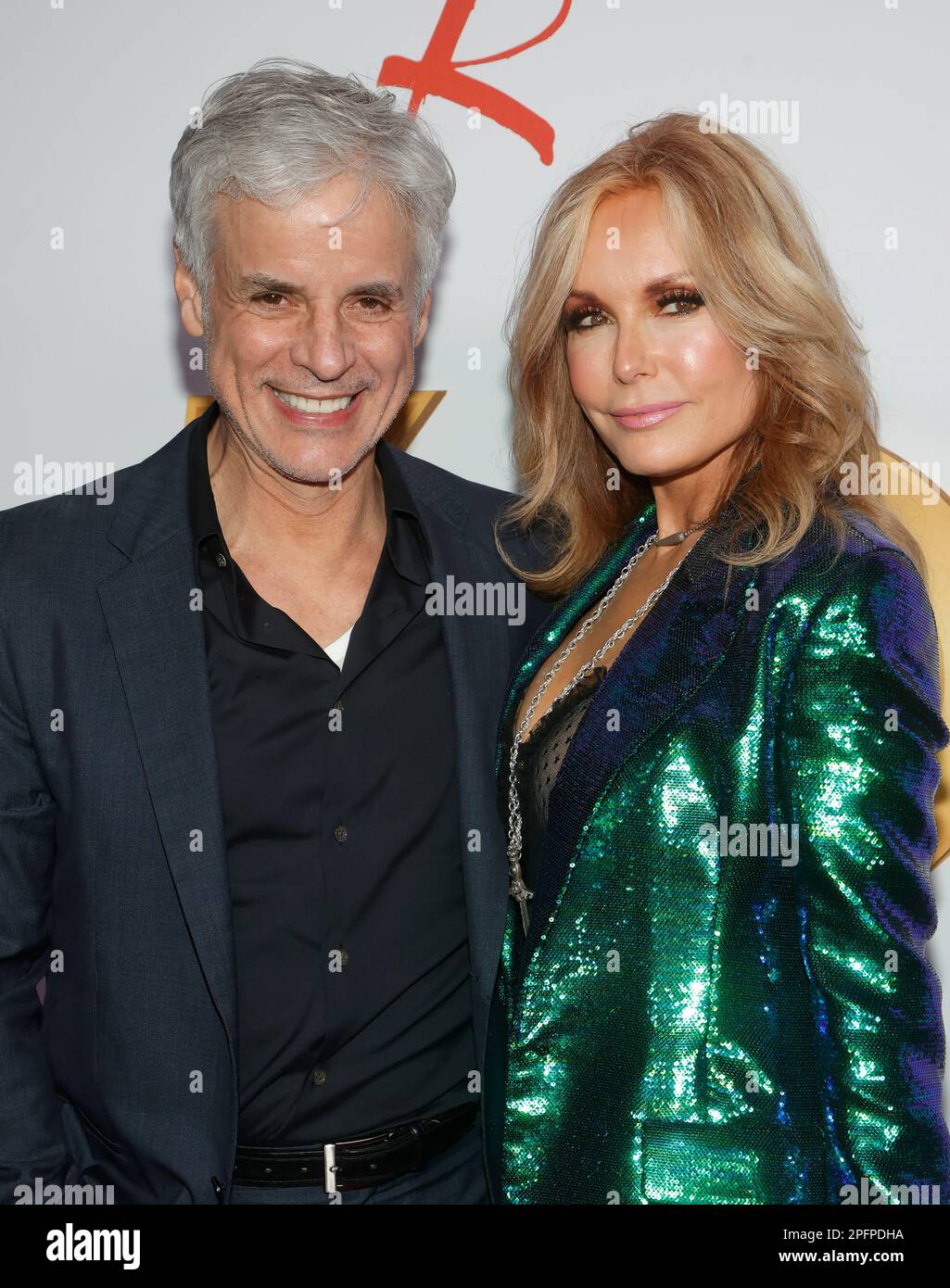 Los Angeles, Ca. 17th Mar, 2023. Christian LeBlanc, Tracey E Bregman at the 50th Anniversary of