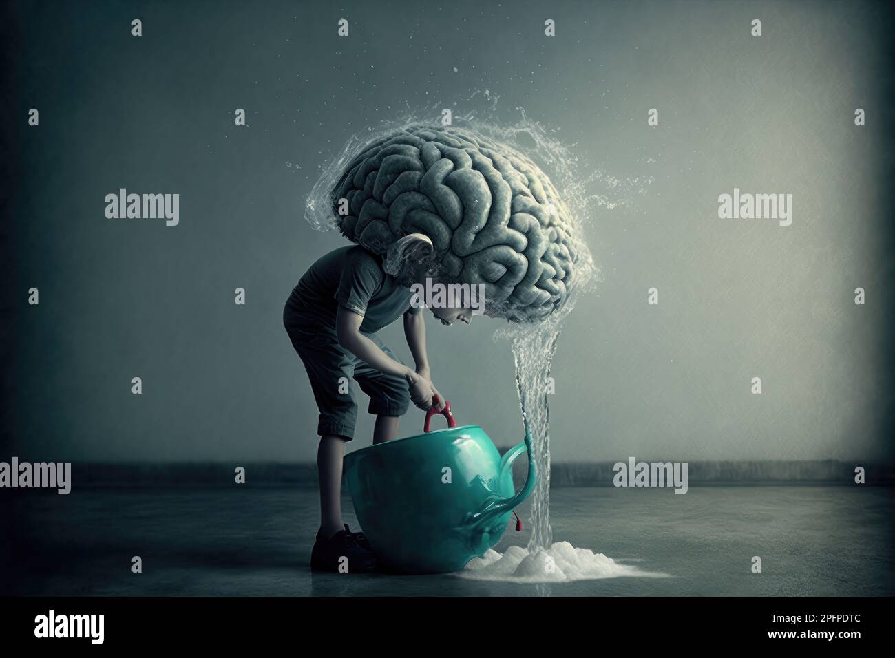 The image serves as a warning against the dangers of propaganda