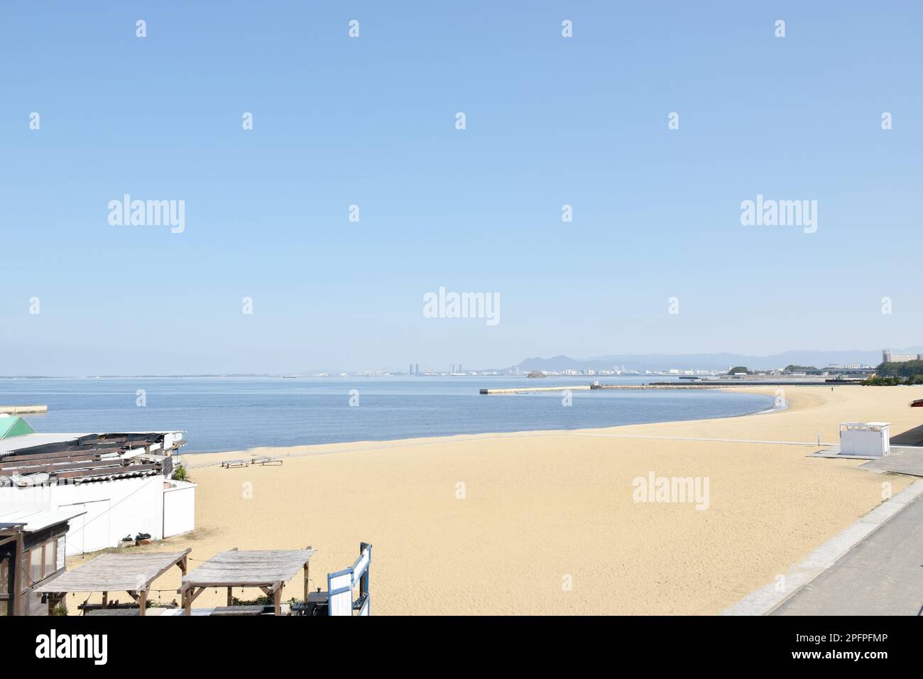 seaside Momochi beach park landscape in Fukuoka Japan Stock Photo Alamy
