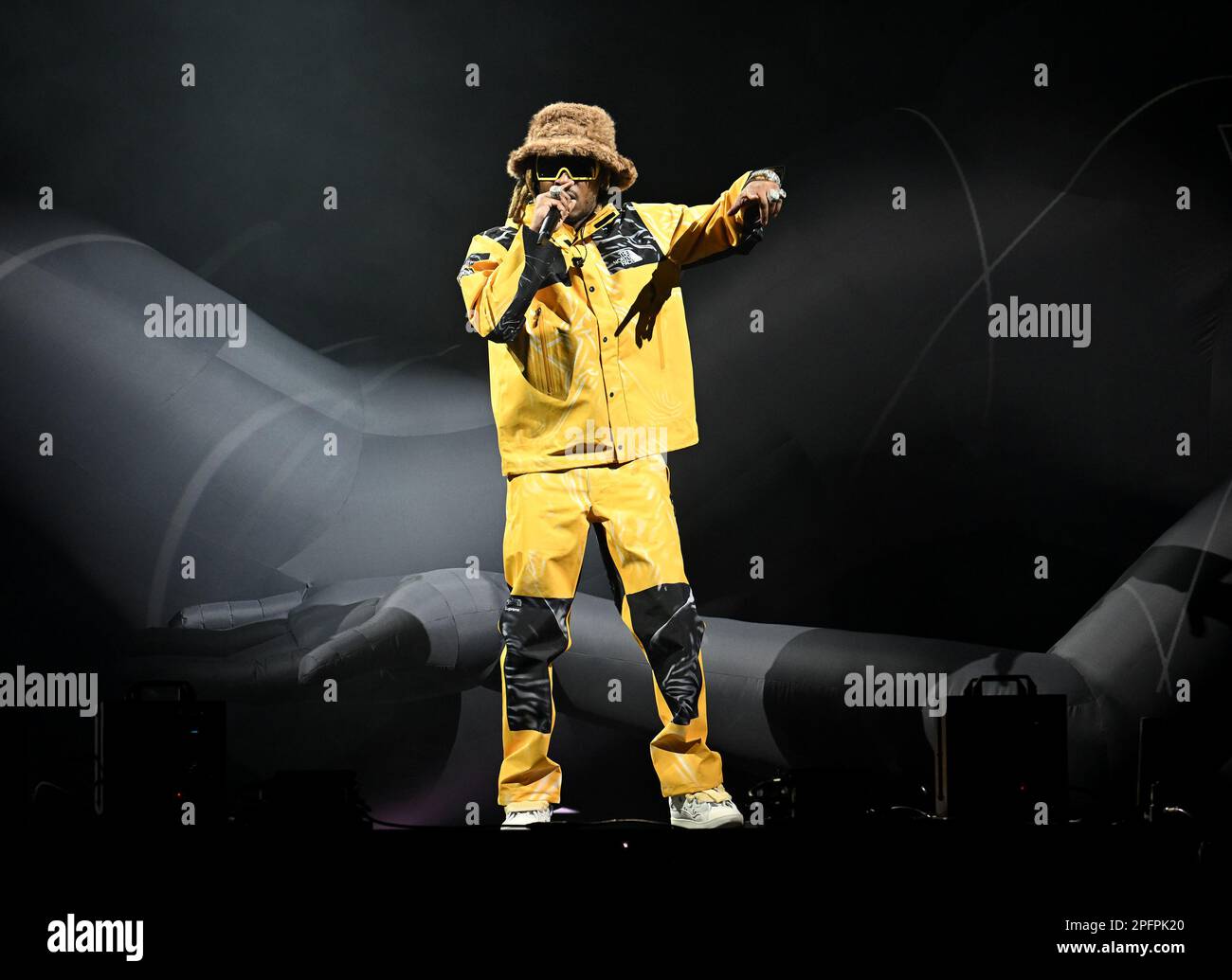 Sunrise FL, USA. 17th Mar, 2023. Future performs during One Big Party