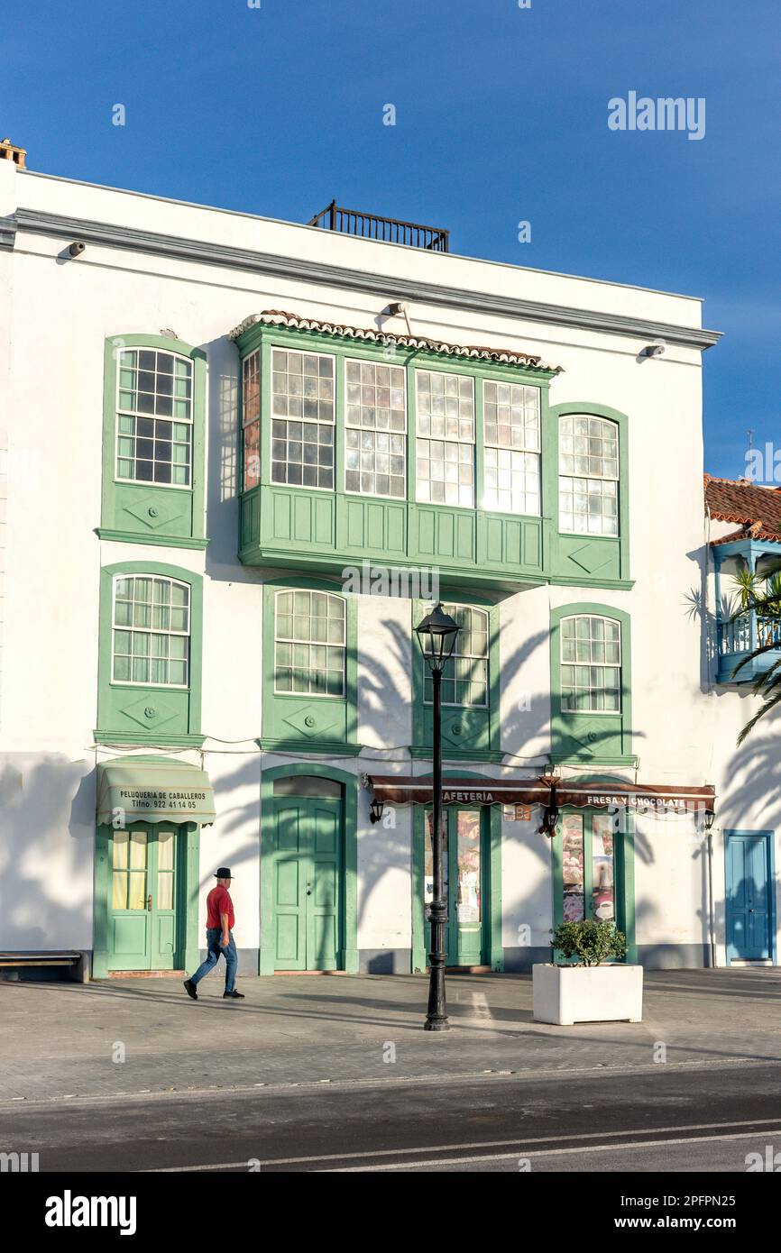 Traditional balcones de la Avenida Marítima, Santa Cruz de La Palma, La