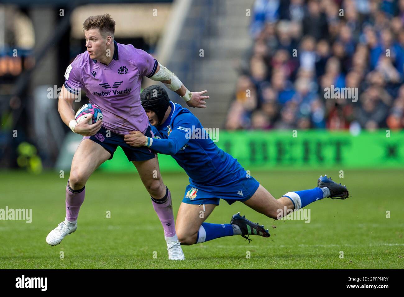 Edinburgh, UK. 18th Mar, 2023. 18th March 2023; Murrayfield Stadium