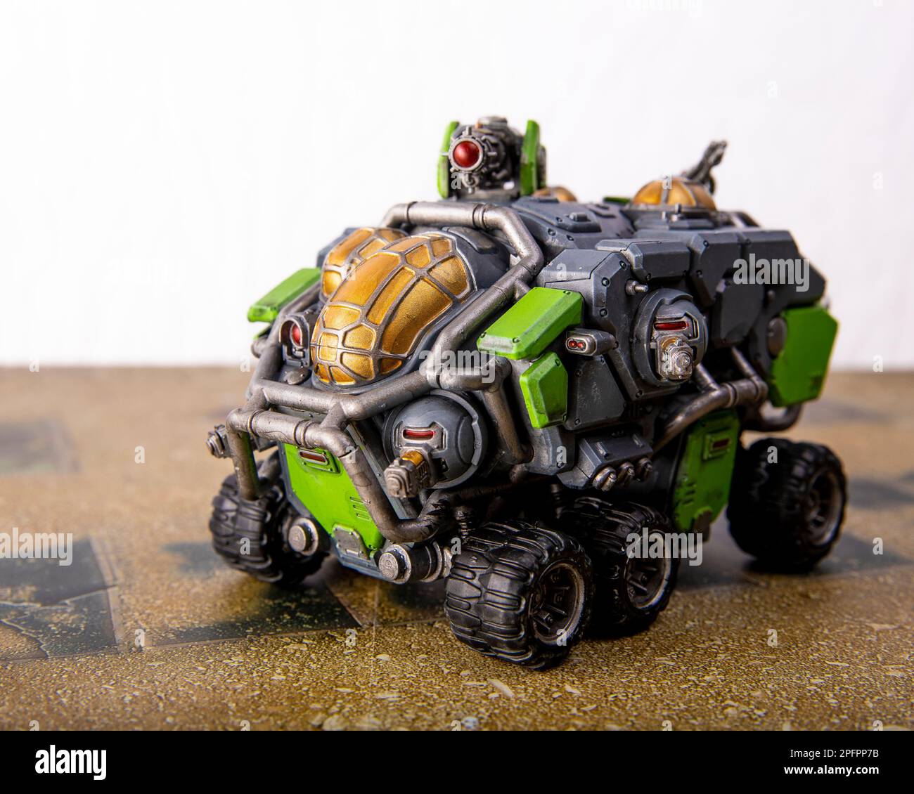 Hekaton Land Fortress, Leagues of Votann, painted Warhammer 40K Figures