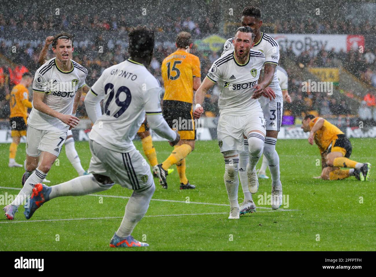Wolverhampton, UK. 18th Mar, 2023. Jack Harrison 11 of Leeds United
