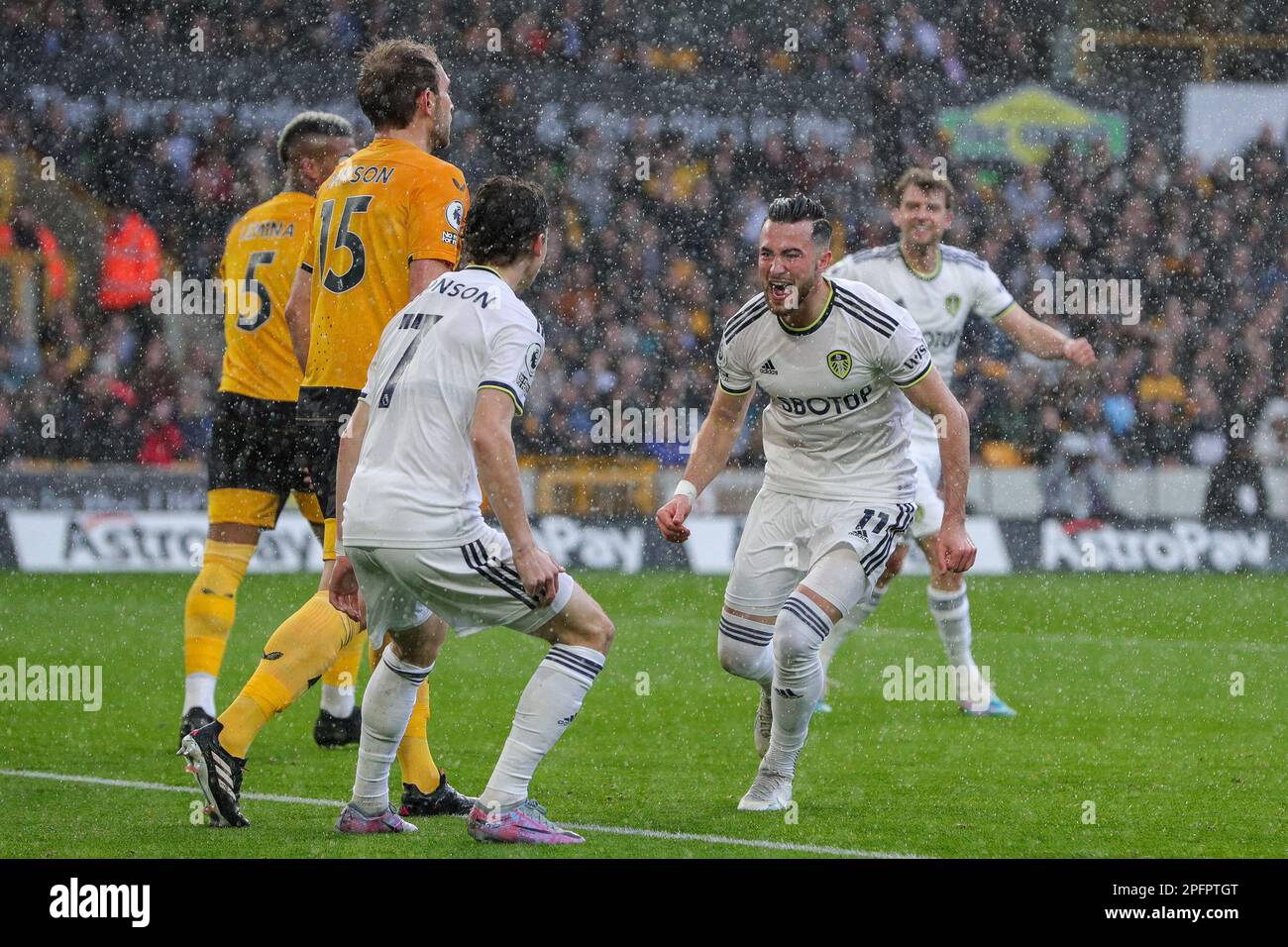 Wolverhampton, UK. 18th Mar, 2023. Jack Harrison 11 of Leeds United