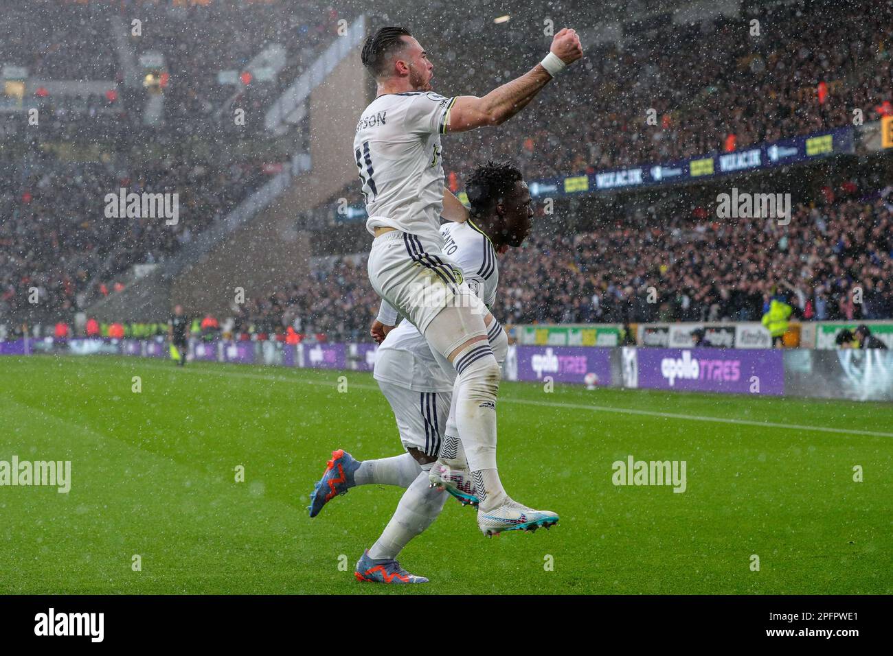 Wolverhampton, UK. 18th Mar, 2023. Jack Harrison 11 of Leeds United