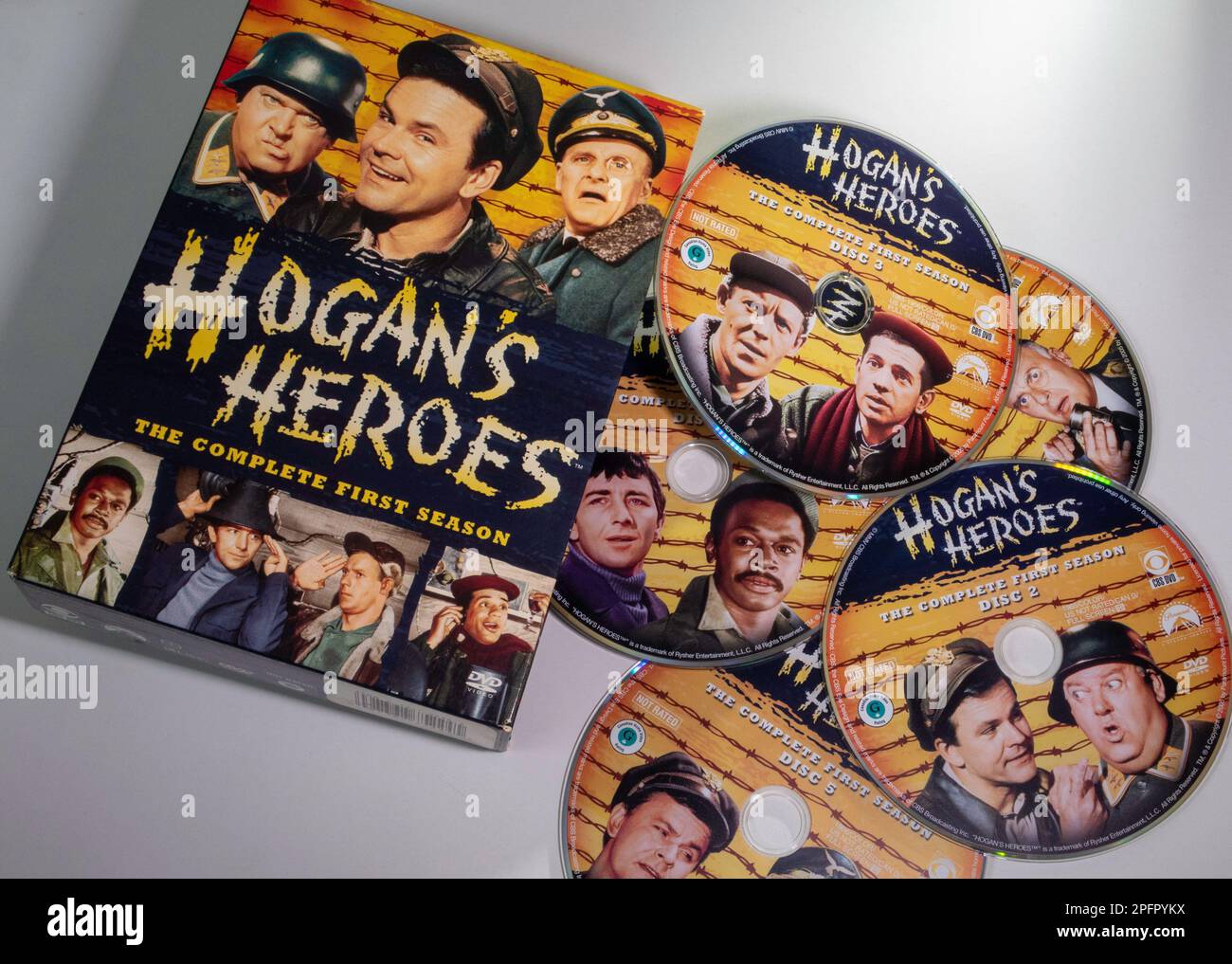 Hogan's heroes was a sitcom that ran from 1965 to 1971 on US network television, United States Stock Photo