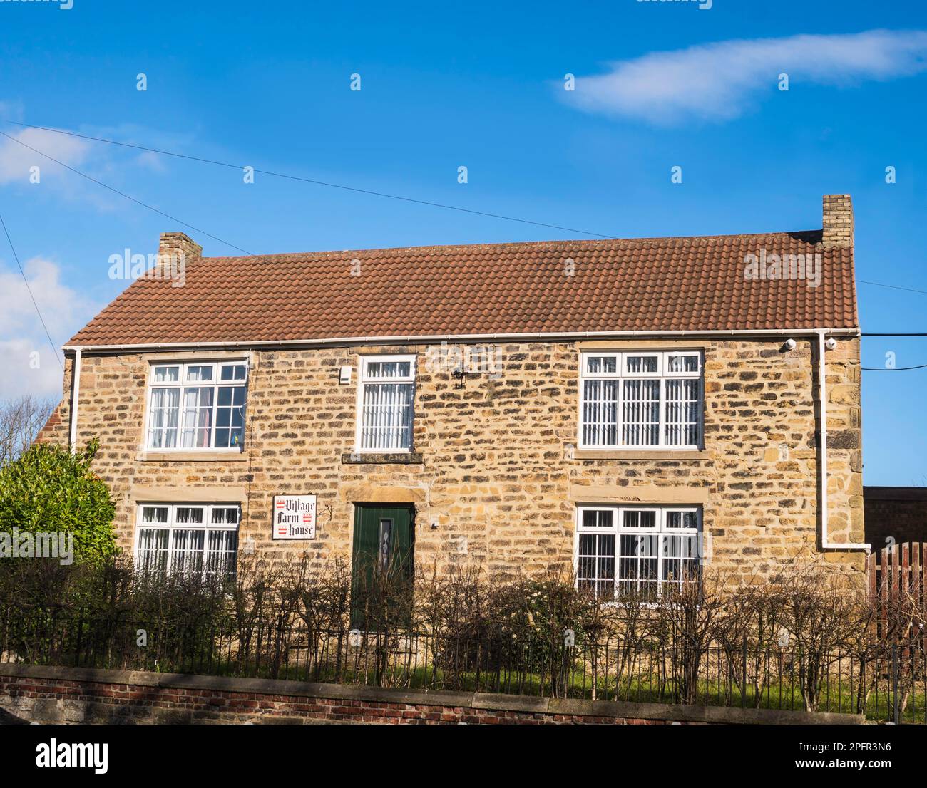Washington Village farm house, Tyne and Wear, England, UK Stock Photo