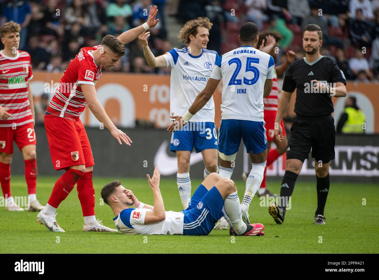 Schalke's Bundesliga Return Ends in Defeat as Jürgen Klopp Inspects Augsburg Stadium Schalke's Bundesliga Return Ends in Defeat as Jürgen Klopp Inspects Augsburg Stadium