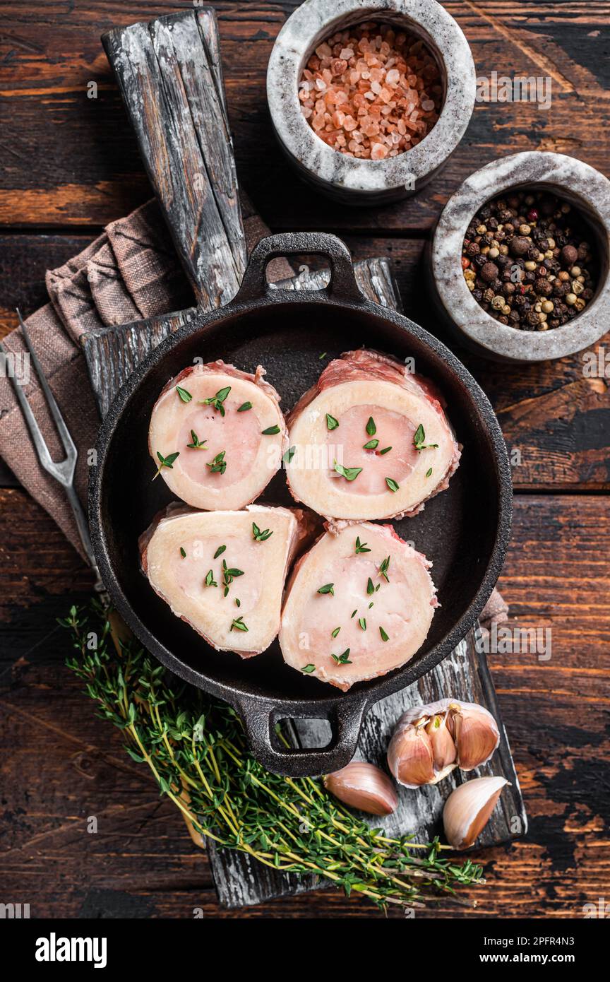 Raw Marrow Bone marrow salt hi-res stock photography and images - Alamy