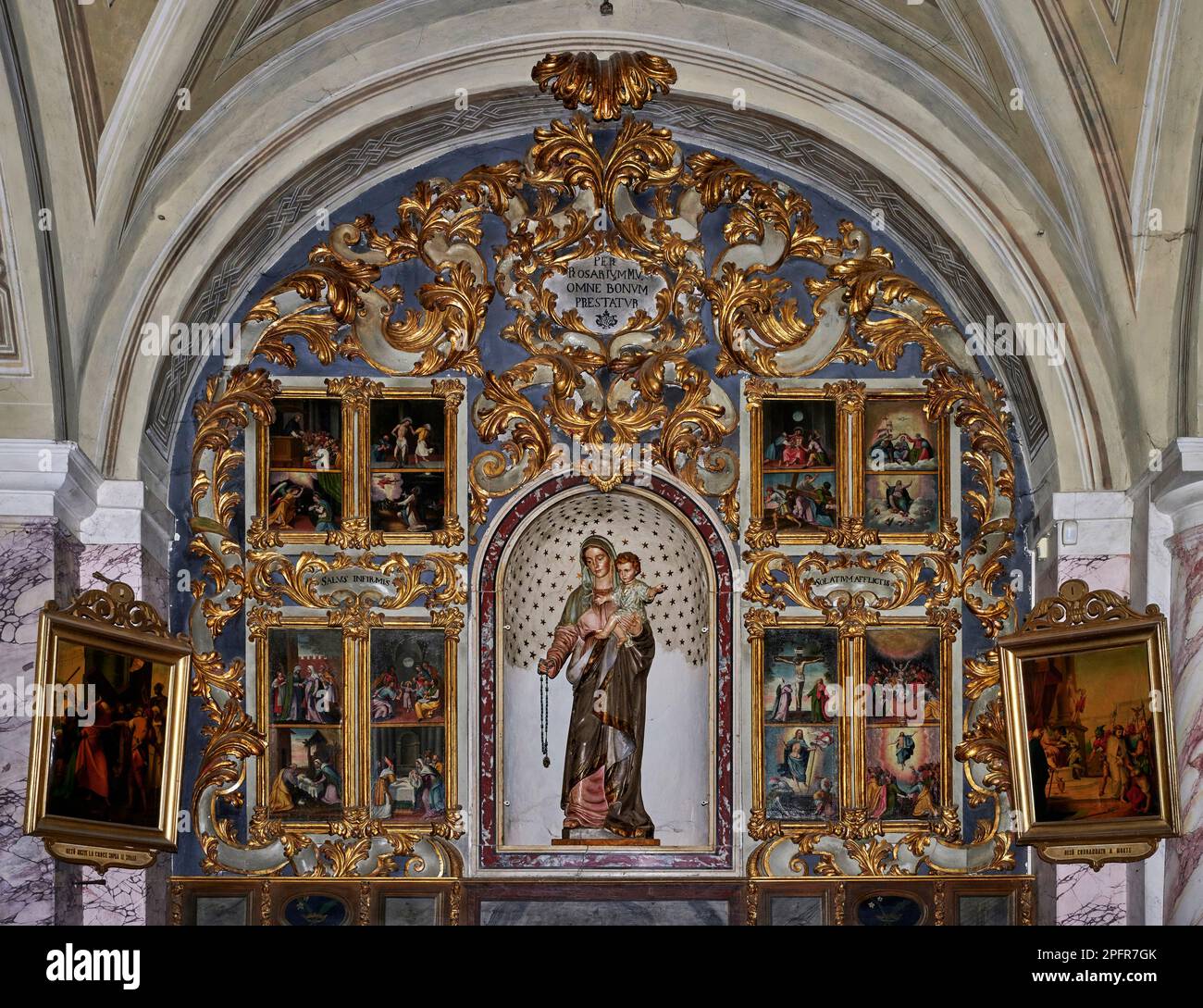Quanti Sono I Misteri Del Rosario I Misteri del Rosario - olio su tela e legno dorato - Marcantonio