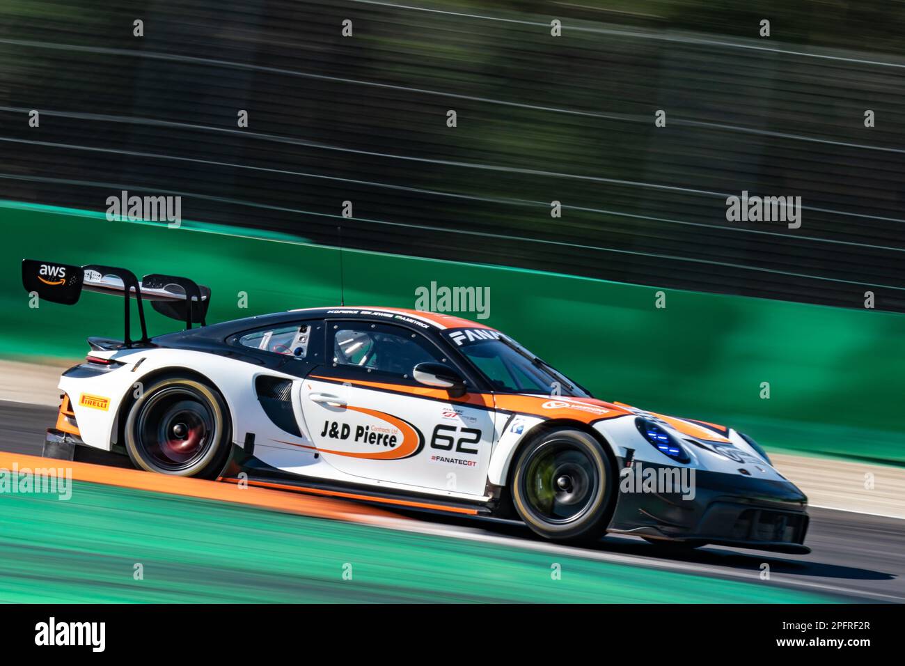 #62 Porsche 992 GT3 R, Team Parker Racing (GBR), 2023 Fanatec GT World ...