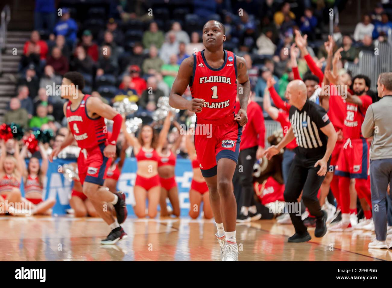 Columbus, Ohio, USA. 17th Mar, 2023. Florida Atlantic Owls guard