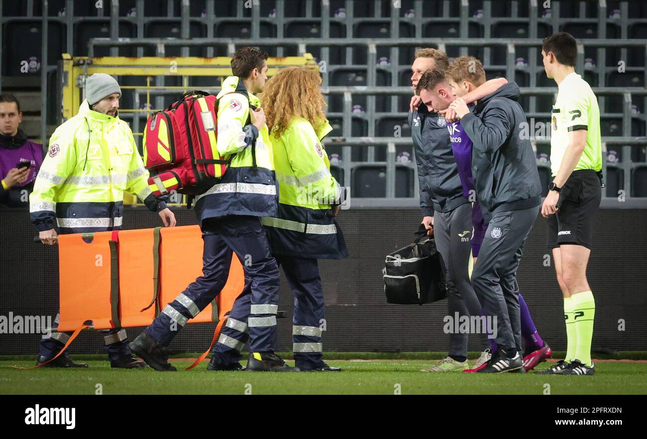 Rsca Futures Nils De Wilde Deinzes Editorial Stock Photo - Stock Image