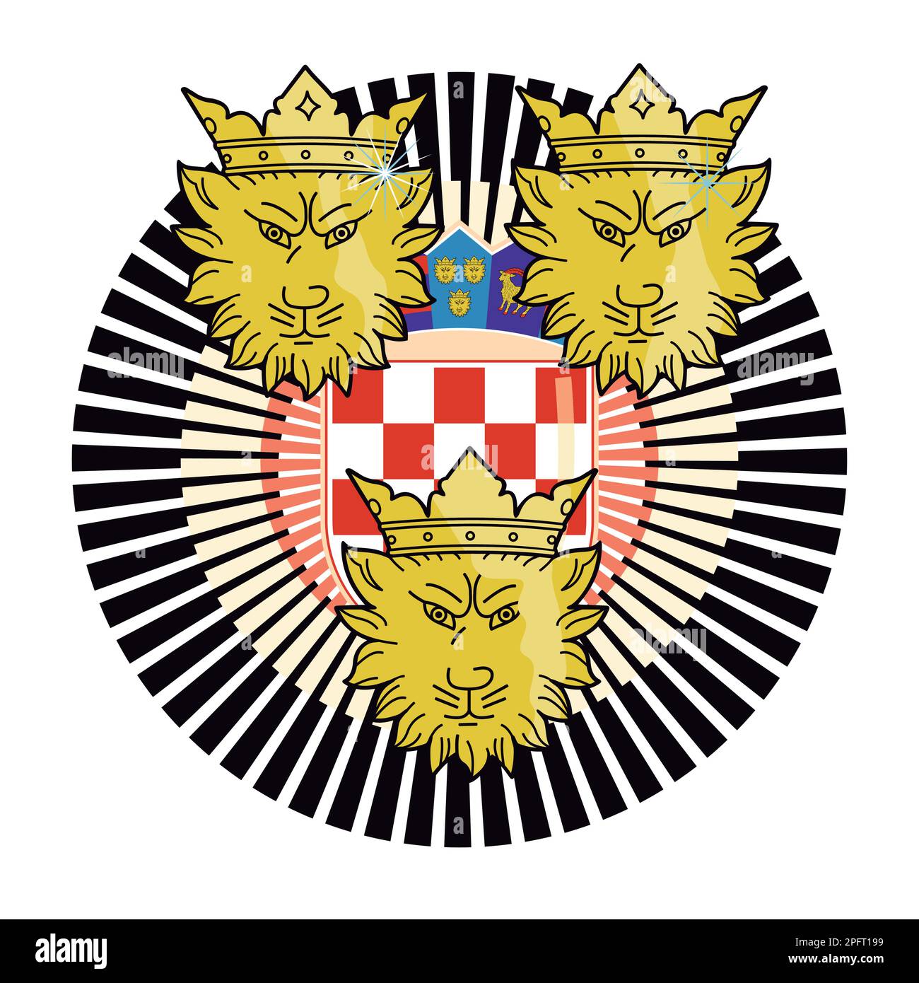 Leopard coat of arms Stock Vector Images - Alamy