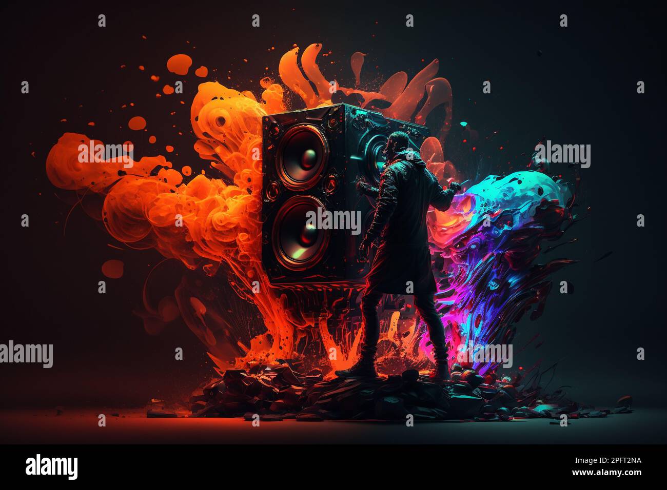 The concept of an eternal theme about the eternity of music. Musical