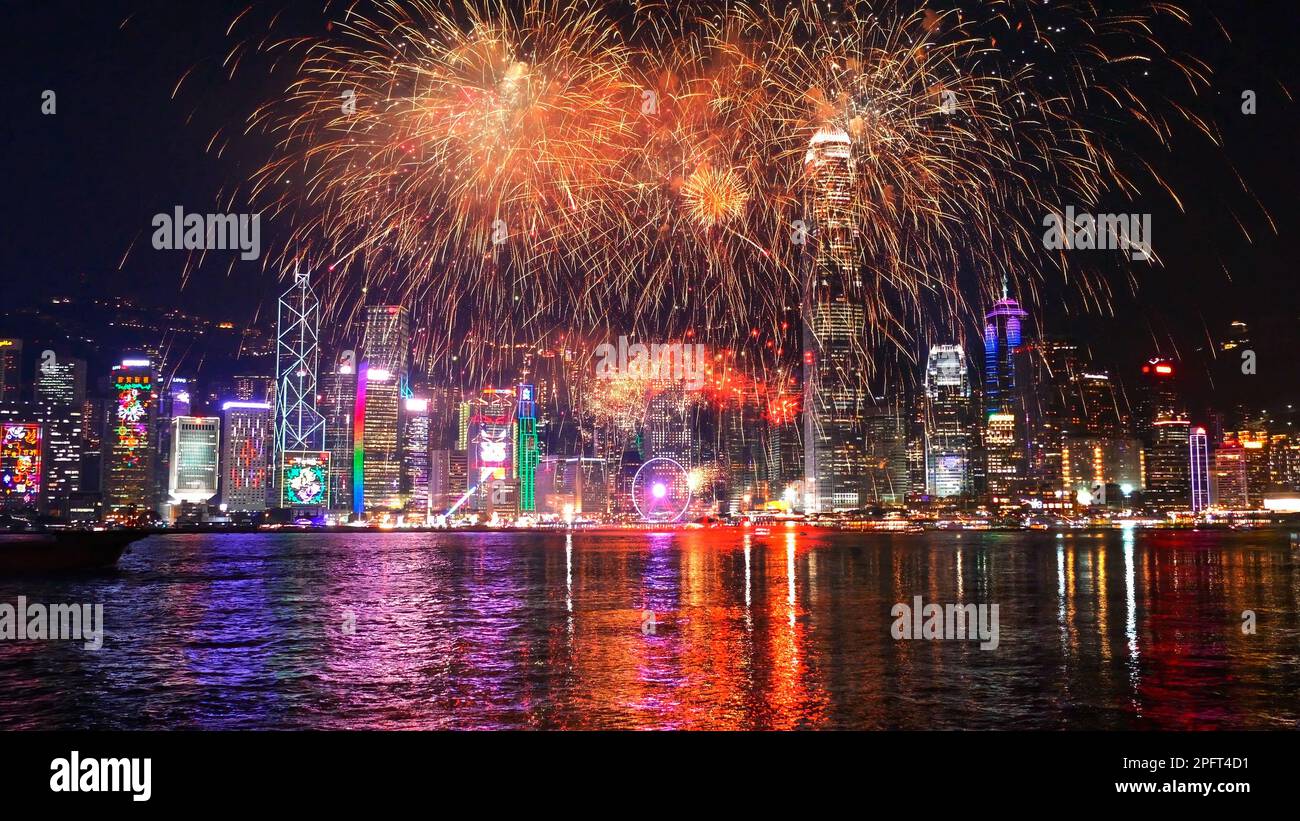 Fireworks display in victoria hi-res stock photography and images - Alamy