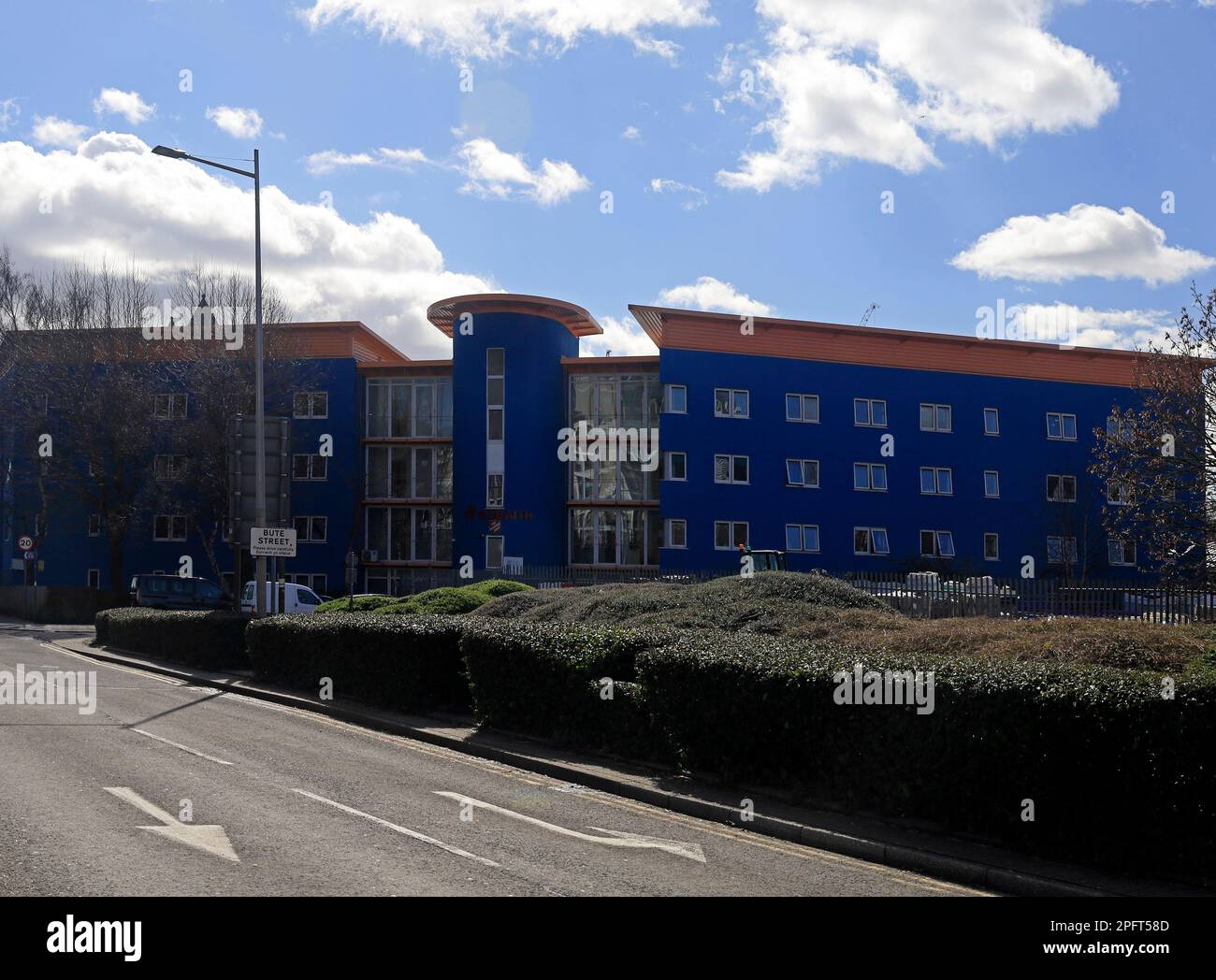 Ty Gobaith (Hope House) Cardiff. March 2023. cym Stock Photo Alamy
