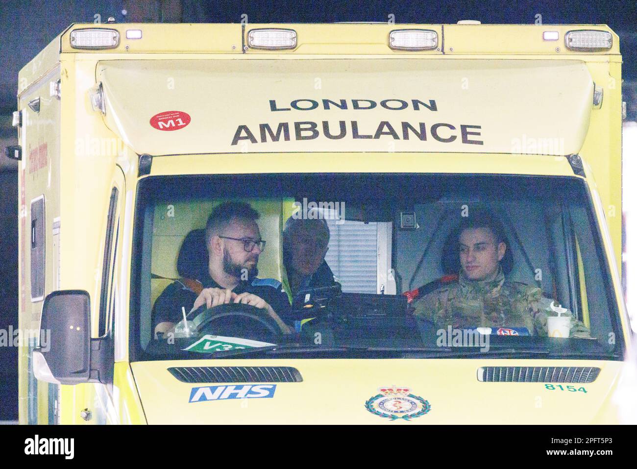 Led by Unison, Ambulance drivers in London go on strike today. The Army