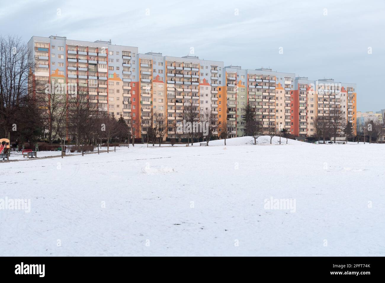 Communist era apartment buildings in Gdansk, Poland © Wojciech Strozyk