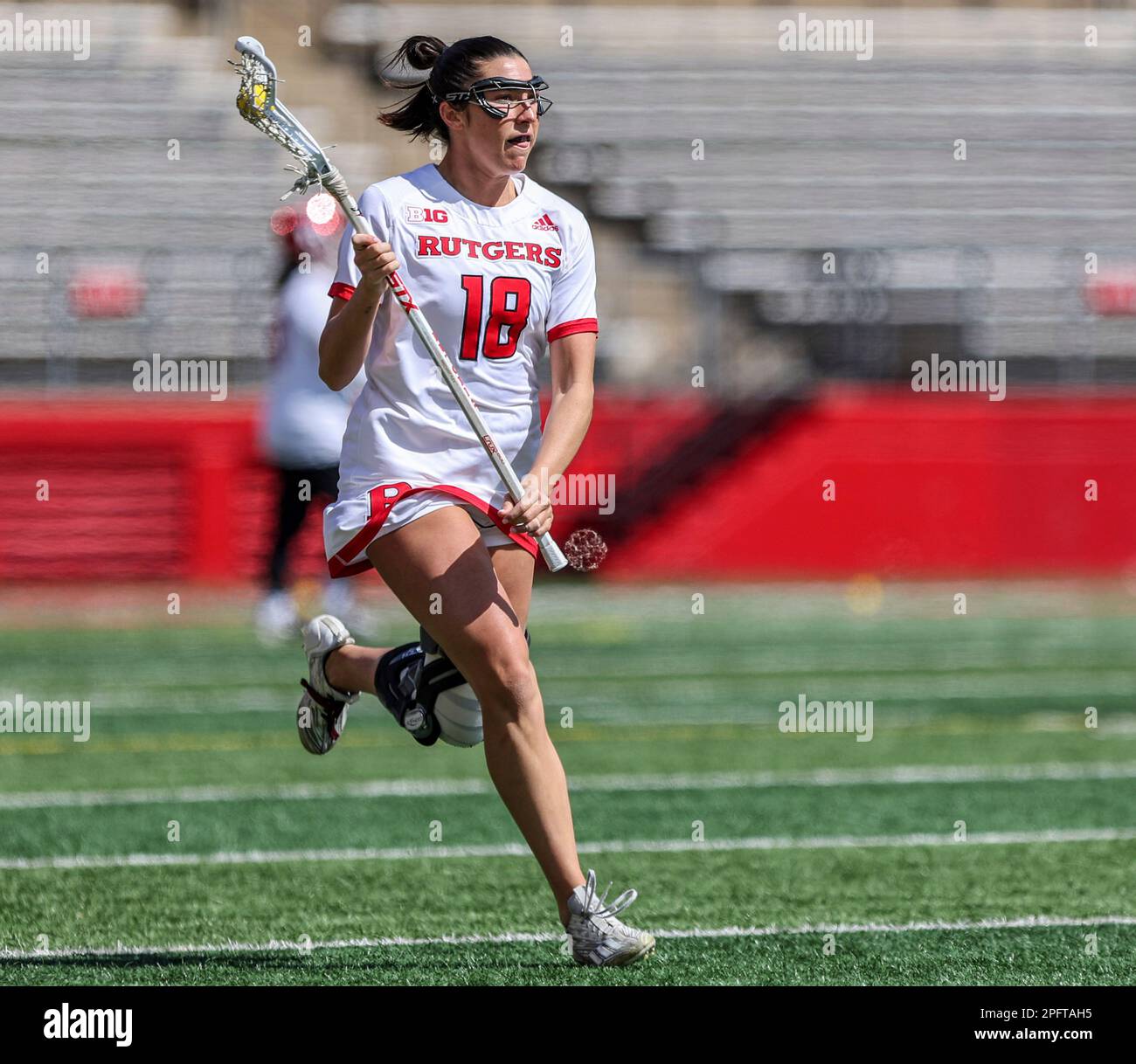 March 18 2023 rutgers midfielder caroline perry 18 during a ncaa