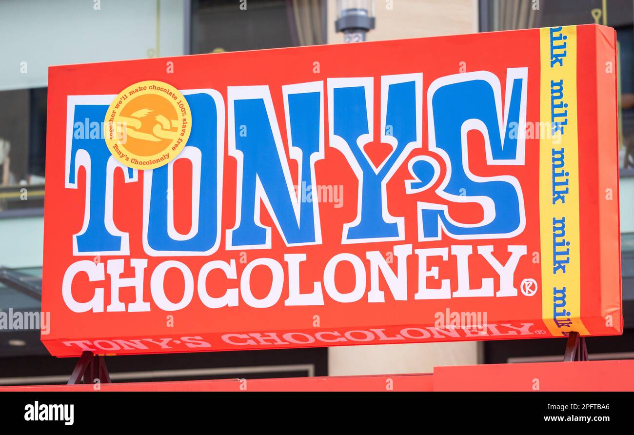 Bars of Tony’s Chocolate Stock Photo Alamy