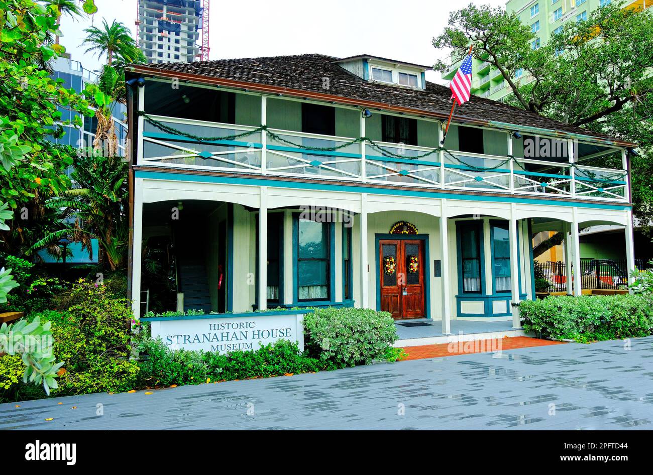 Historic Stranahan House Museum Stock Photo Alamy