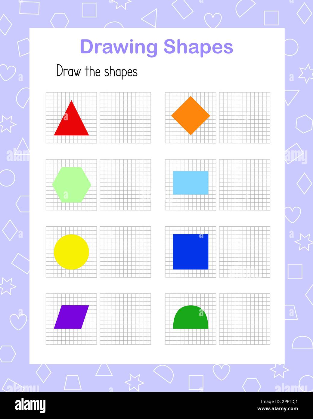 Making Animal Drawings Out of Shapes Worksheet | Shapes worksheets, Animal  drawings, Drawings