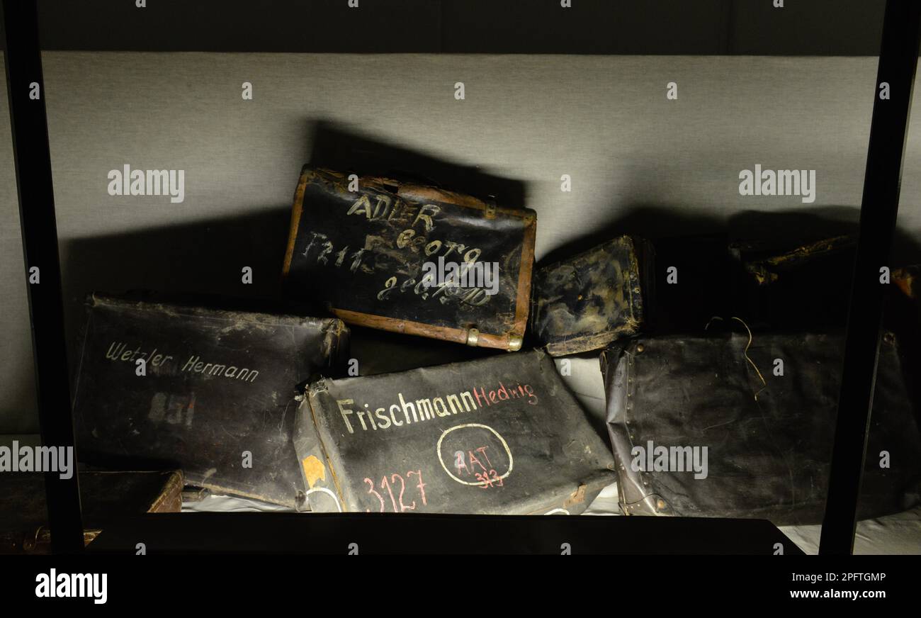 Suitcase, Exhibition, Main Camp I, Concentration Camp, Auschwitz