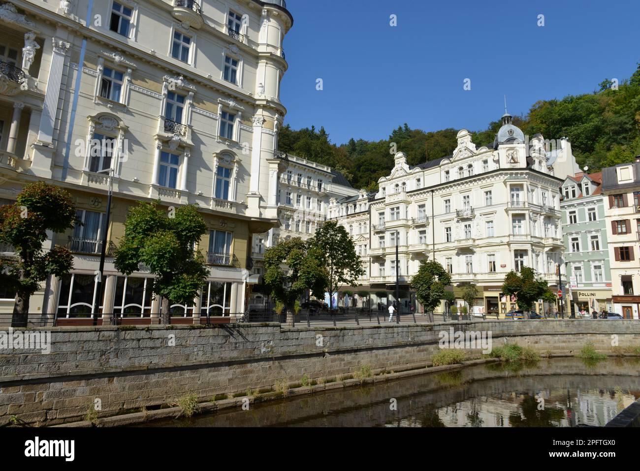 Grandhotel Pupp, Karlovy Vary, Czech Republic Stock Photo