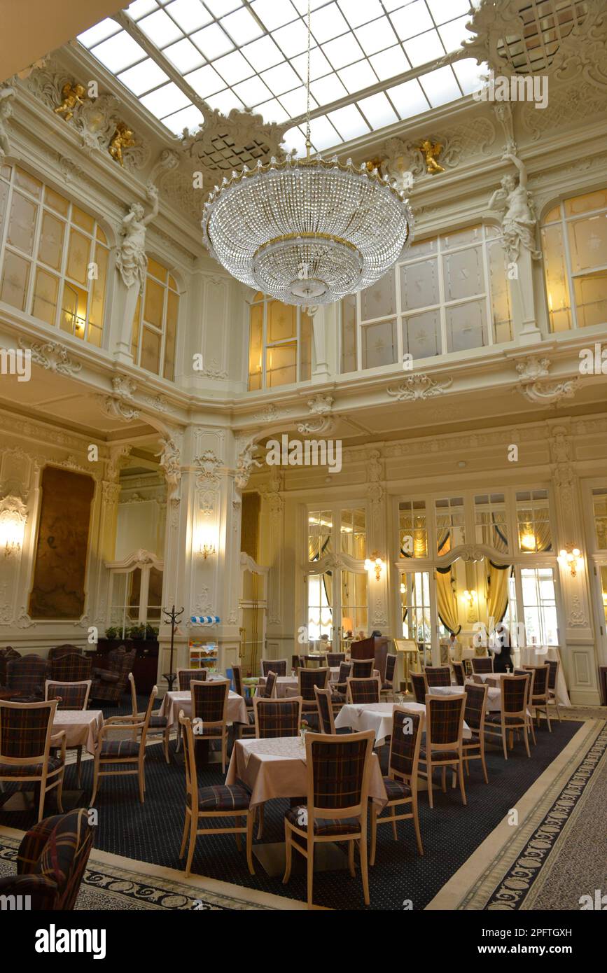 Grandhotel Pupp, Karlovy Vary, Czech Republic Stock Photo
