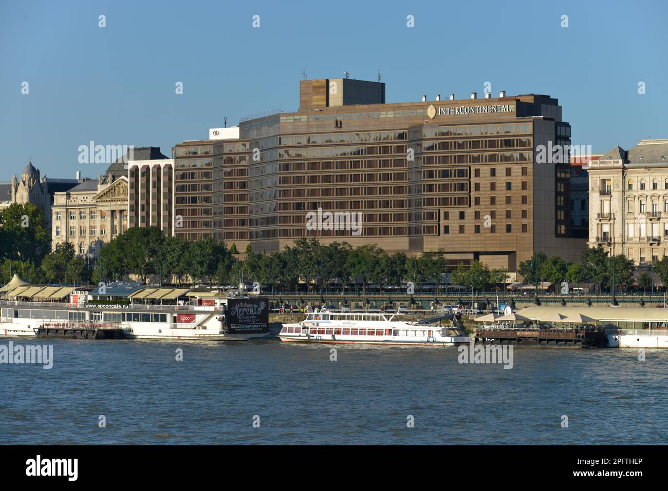 Hotel Intercontinental, Budapest, Hungary Stock Photo