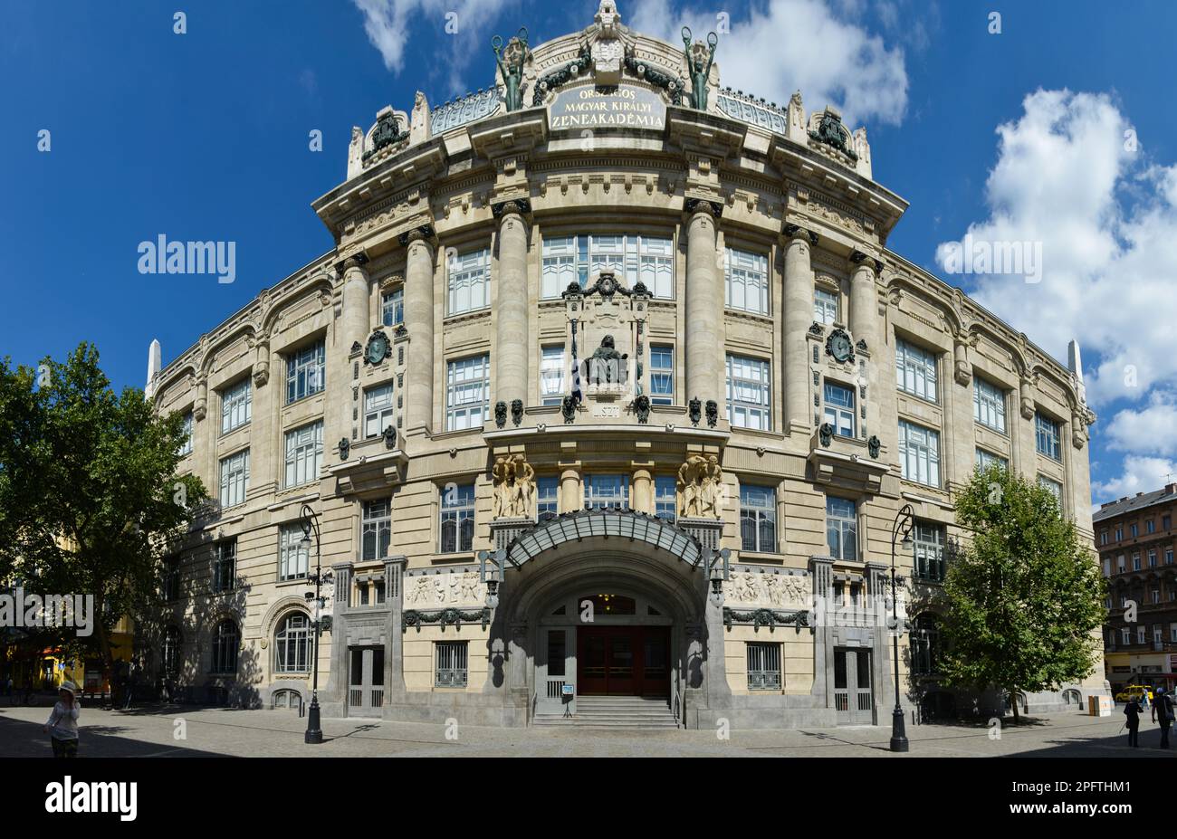 franz-liszt-academy-of-music-liszt-ferenc-ter-budapest-hungary-stock