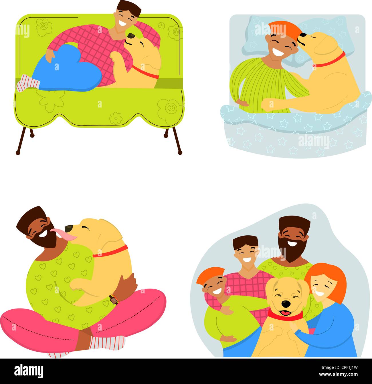 Labrado Stock Vector Images - Alamy