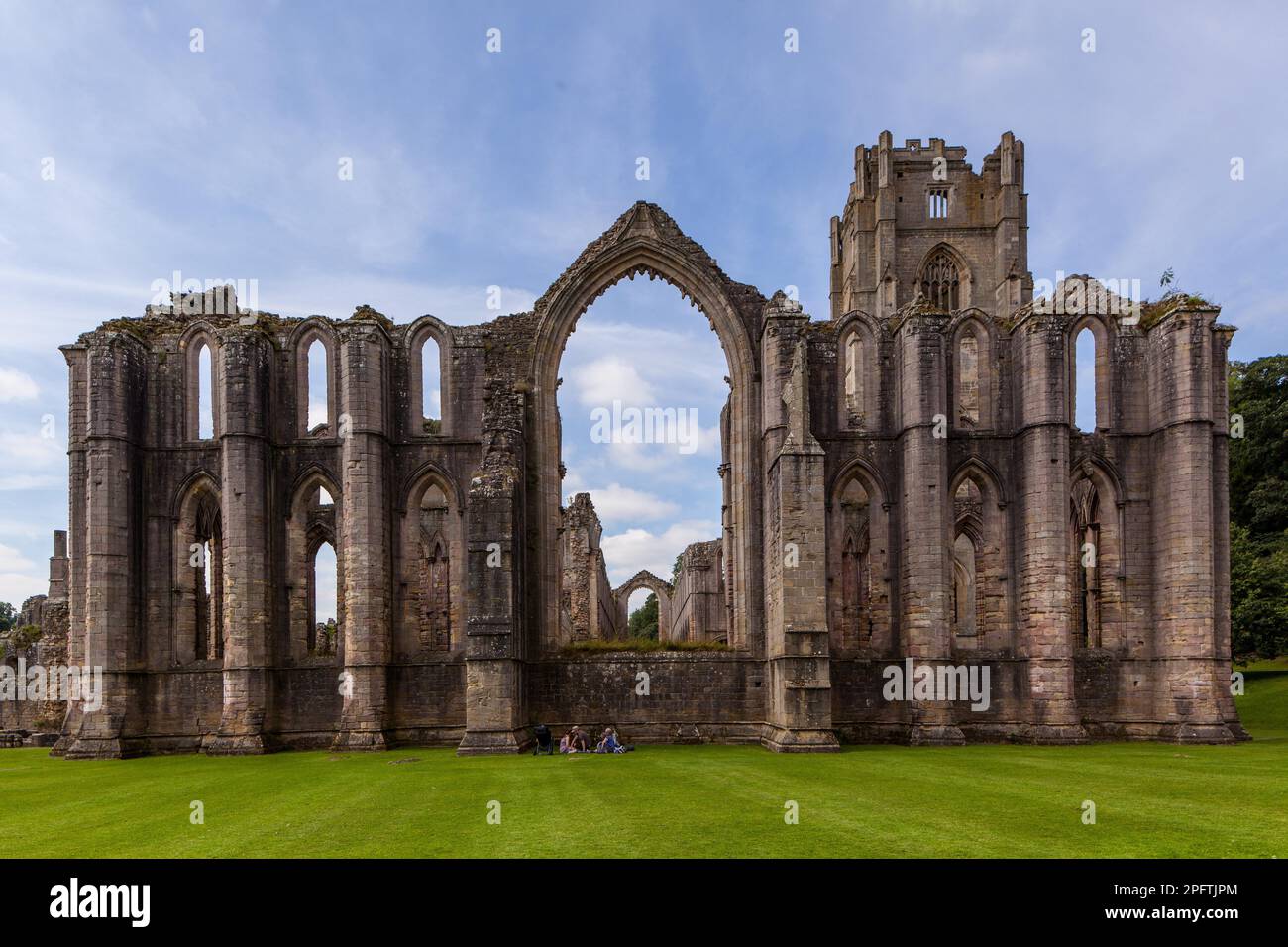 Fountains Abbey UNESCO World Heritage Site, Yorkshire, Great Britain