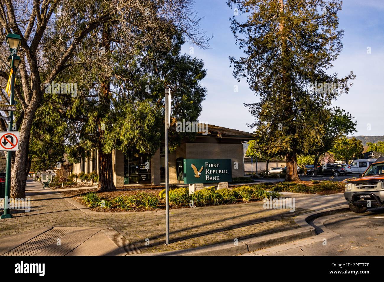 First Republic Bank in Pleasanton California USA Stock Photo