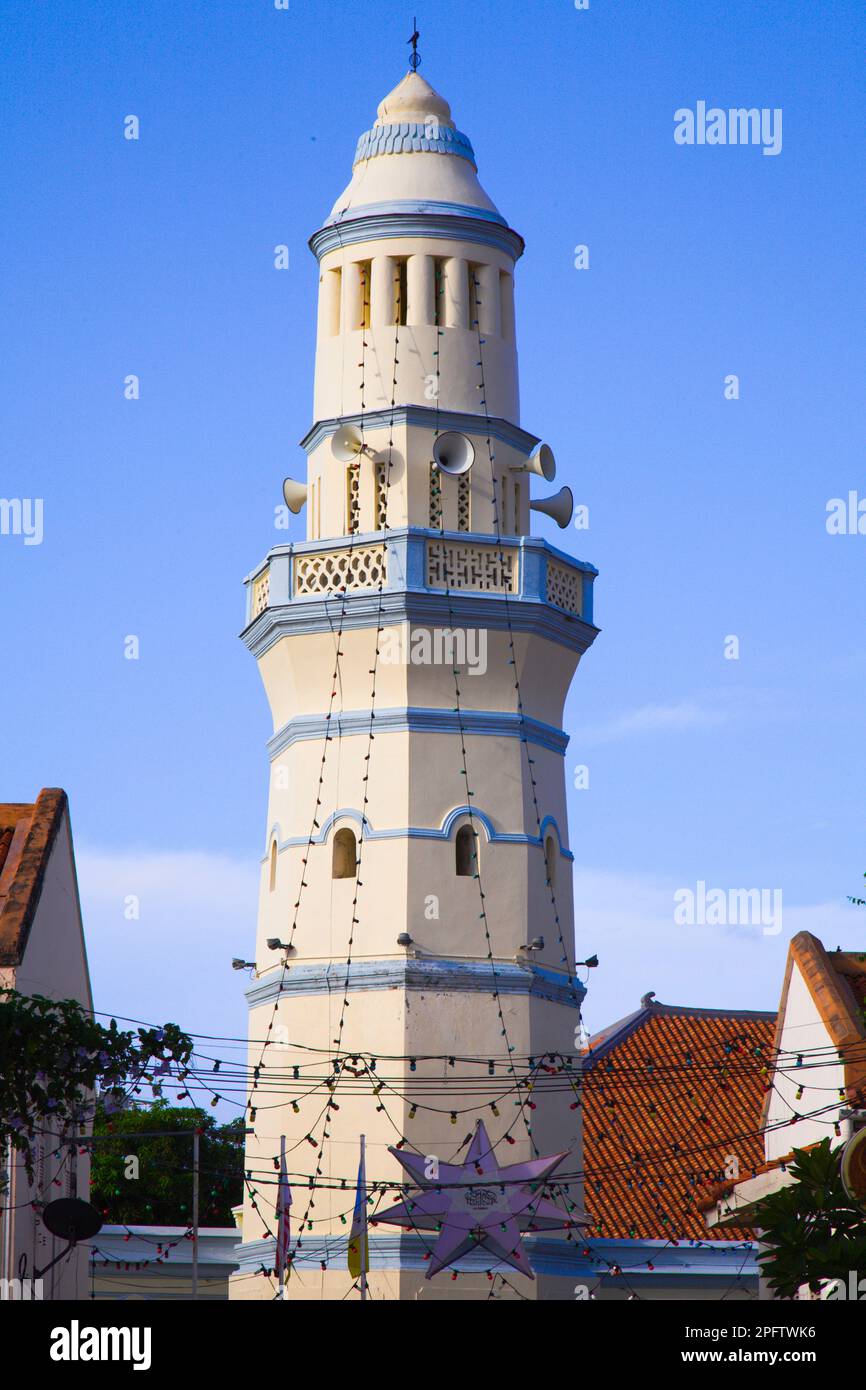Malaysia, Penang, Georgetown, Acheen Street Malay Mosque, Stock Photo