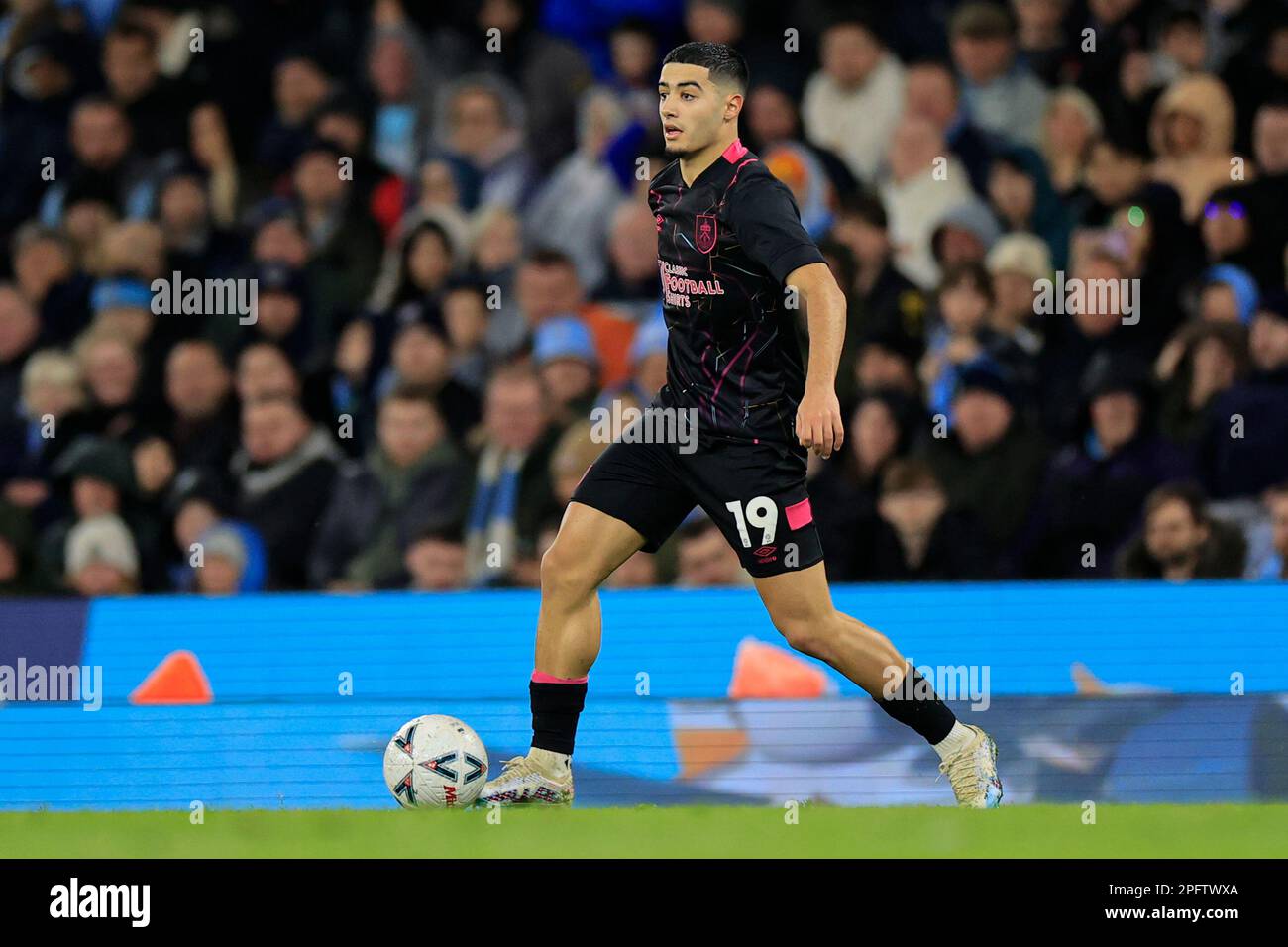 Burnley's Anass Zaroury during the Premier League match at Turf Moor,  Burnley. Picture date: Friday August 11, 2023 Stock Photo - Alamy