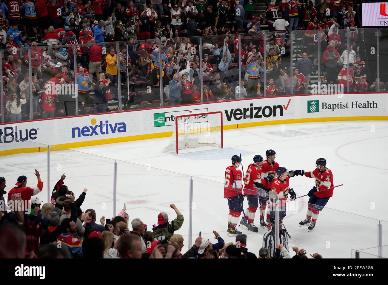 Panthers one of three NHL teams allowing fans into arenas