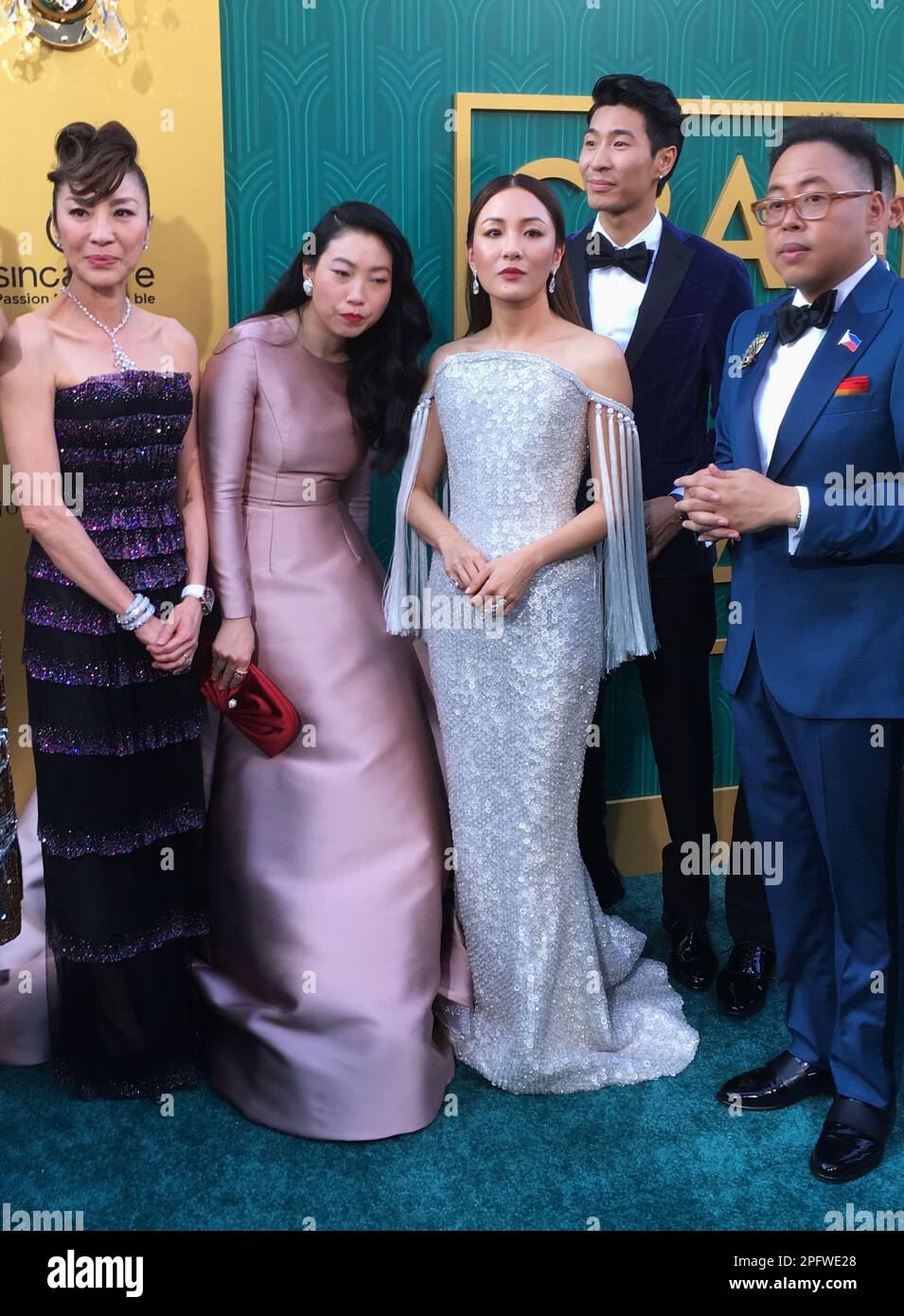 Michelle Yeoh, Awkwafina, Constance Wu 144 arrives at the Warner Bros. Pictures' 'Crazy Rich Asians' premiere at the TCL Chinese Theatre IMAX on August 7, 2018 in HollywoodRichard Belzer, Comedian and Law & Order- SVU Mainstay, Dead at 78    © Tsuni / USA Michelle Yeoh, Awkwafina, Constance Wu 144 Stock Photo